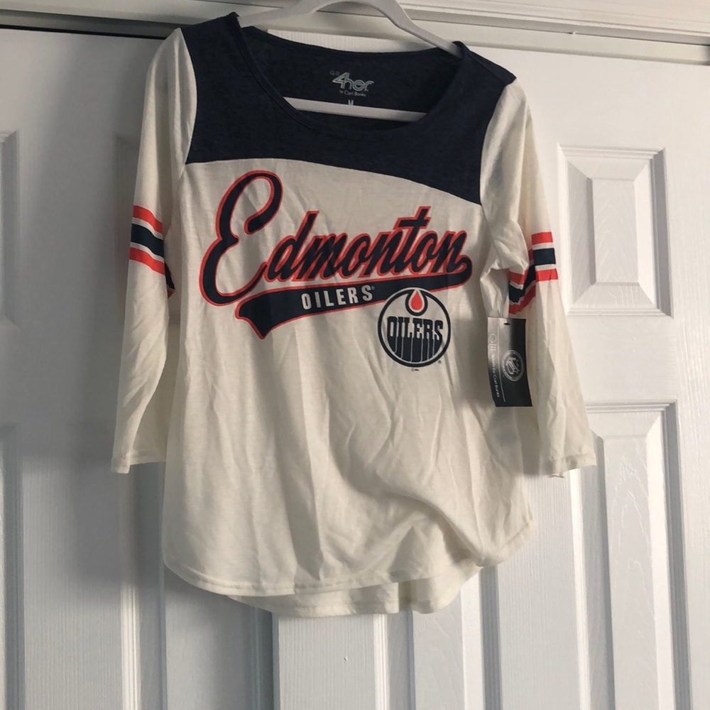 Oilers 3/4 sleeve T-shirt